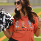 Orange Game Day Boots Tee