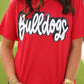 Bulldogs Distressed Tee