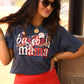 Baseball Mama Icons Tee