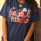Baseball Mama Icons Tee