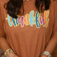 THANKFUL COLOR SHIMMER TEE