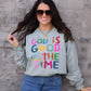 God Is Good All The Time Watercolor Sweatshirt/Tee