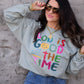 God Is Good All The Time Watercolor Sweatshirt/Tee