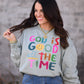 God Is Good All The Time Watercolor Sweatshirt/Tee