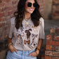 Neutral Bows Tee