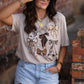 Neutral Bows Tee