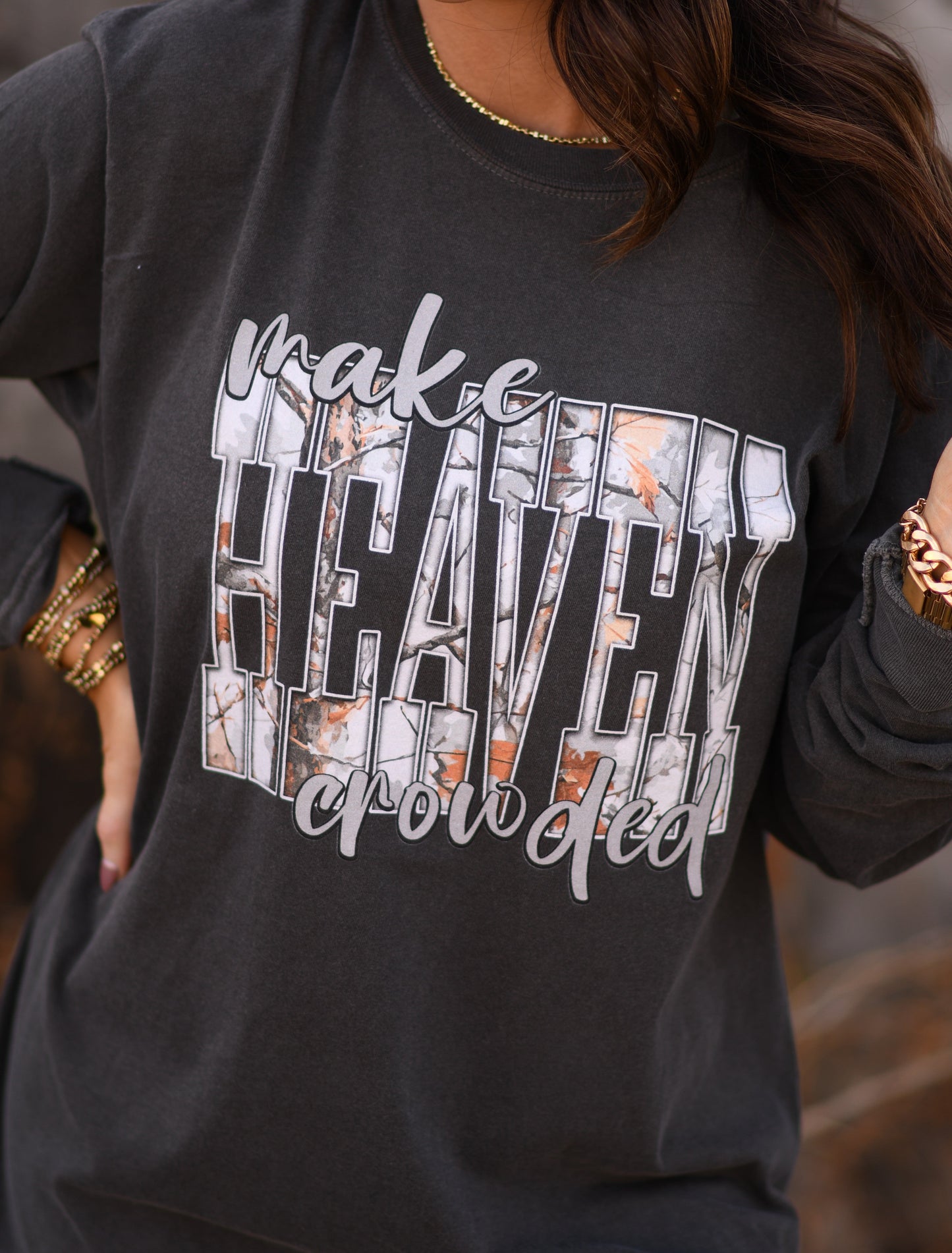 Camo Make Heaven Crowded Tee / Long Sleeve