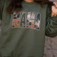 Mama Camo Faux Patch Sweatshirt