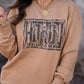 Howdy Camo Sweatshirt