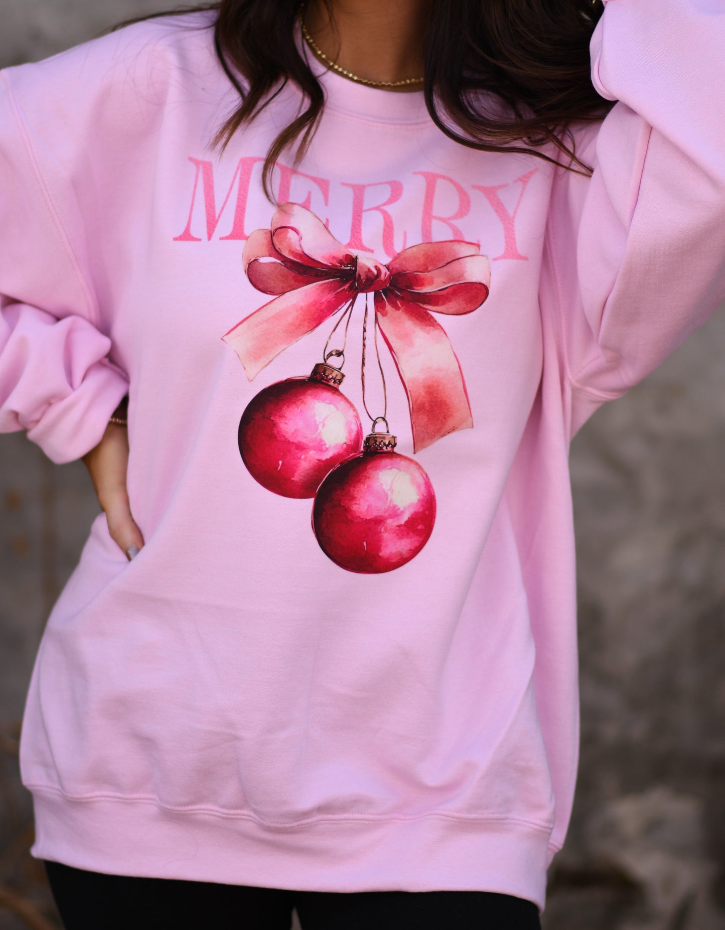 Merry Ornaments Tee / Sweatshirt