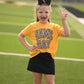 *SALE* RTS Gold Checkered Game Day Tee