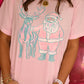 Santa & Reindeer Sketch Tee