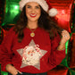 Vintage Santa Star Sweatshirt