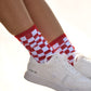 *SALE* *RTS* RED GAME DAY SOCKS