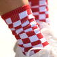 *SALE* *RTS* RED GAME DAY SOCKS