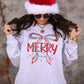 Merry Christmas Bow Tee / Sweatshirt