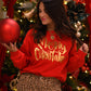 *SALE* RTS Merry Christmas Foil Sweatshirts