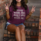 PRAY WITH ME DON'T PLAY WITH ME TEE