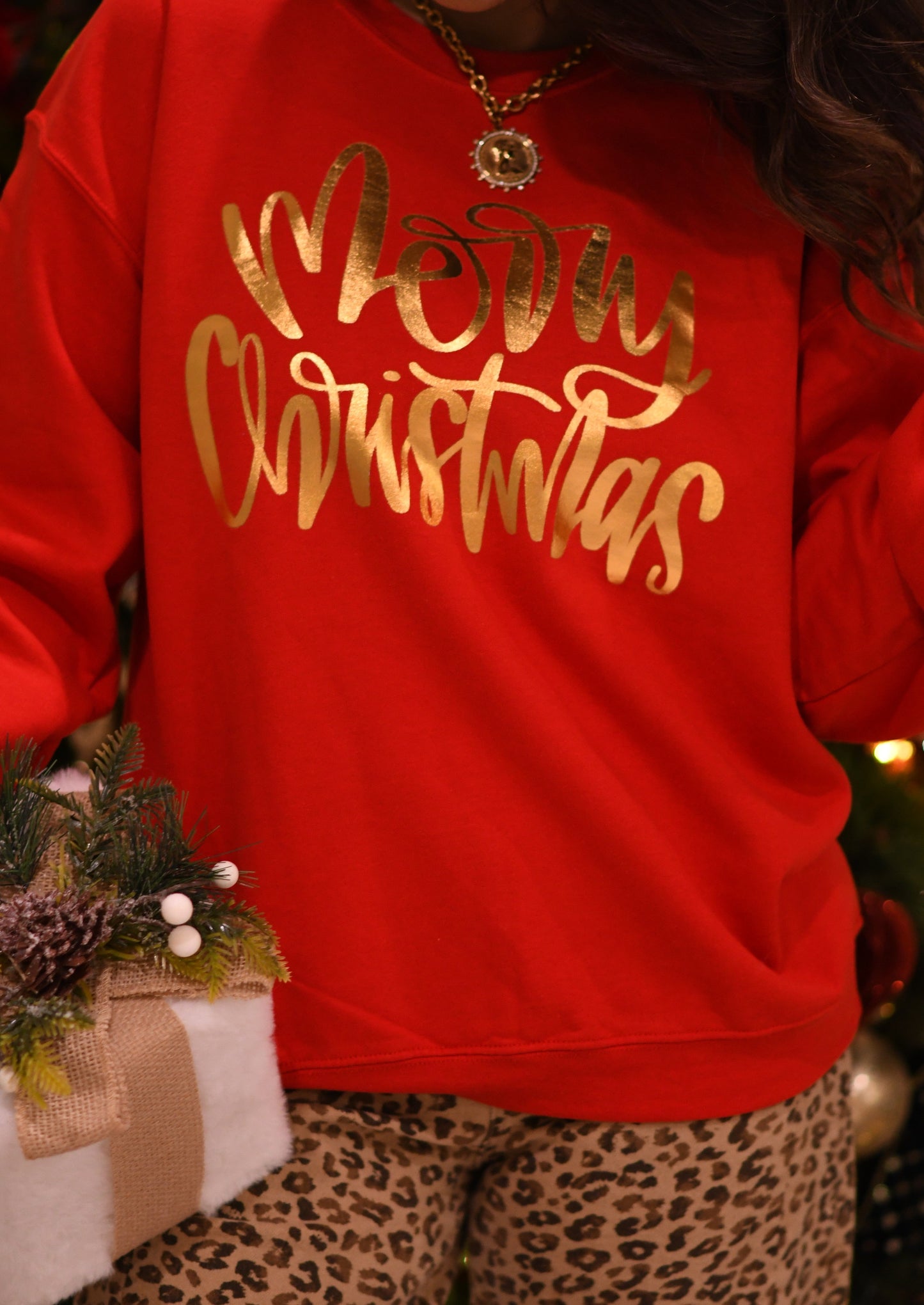 *SALE* RTS Merry Christmas Foil Sweatshirts