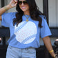 Dainty Florals Baseball Tee