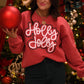 *SALE* RTS Holly Jolly Glitter Sweatshirt