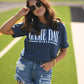 RTS Navy Game Day Vibes Tee