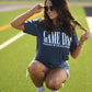 RTS Navy Game Day Vibes Tee