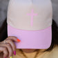 Pink Cross Hat