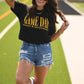 **SALE** RTS Black and Gold Game Day Vibes Tee