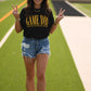 **SALE** RTS Black and Gold Game Day Vibes Tee