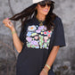 Leopard Floral Icons Tee