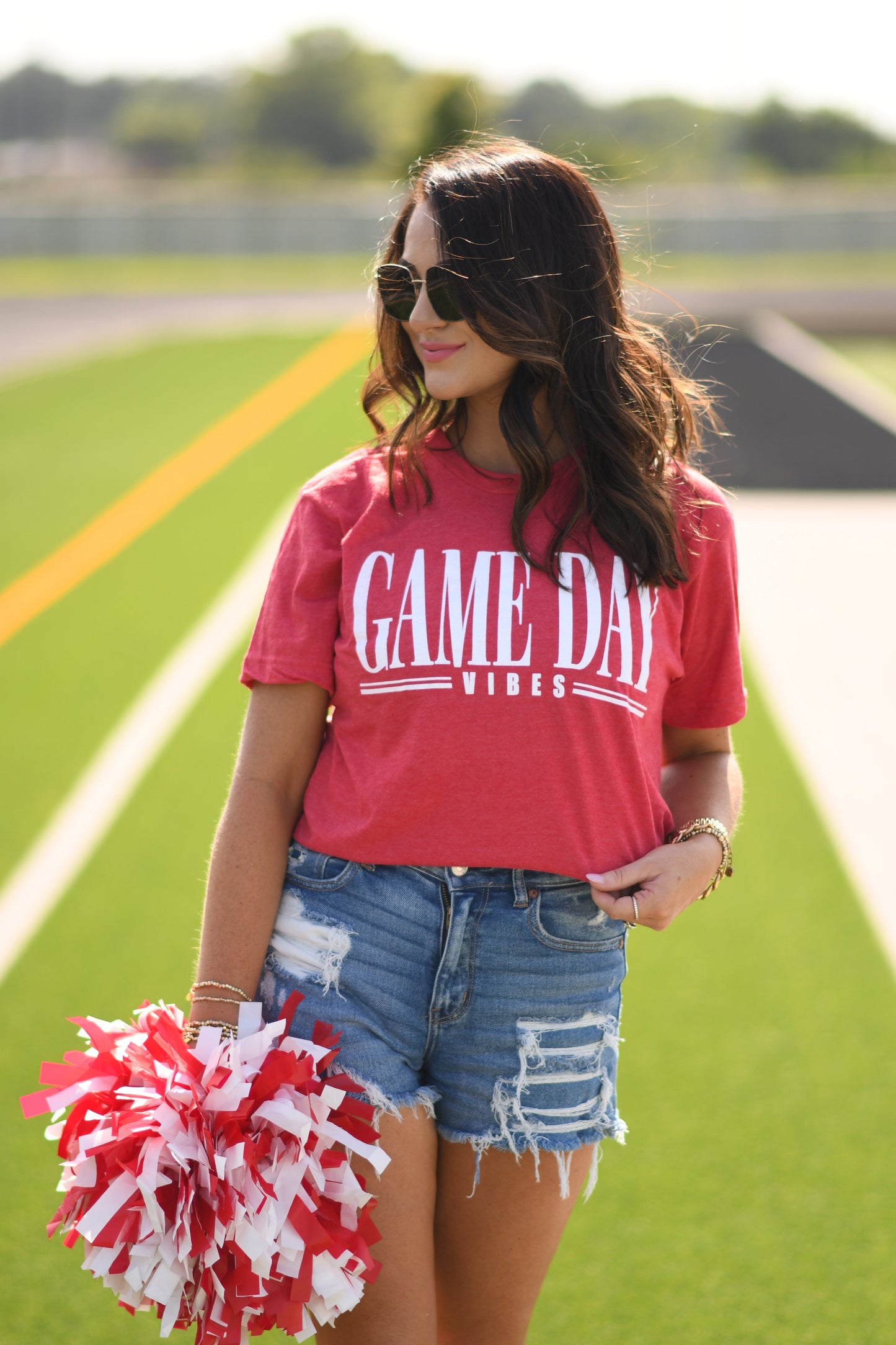 RTS Red Game Day Vibes Tee