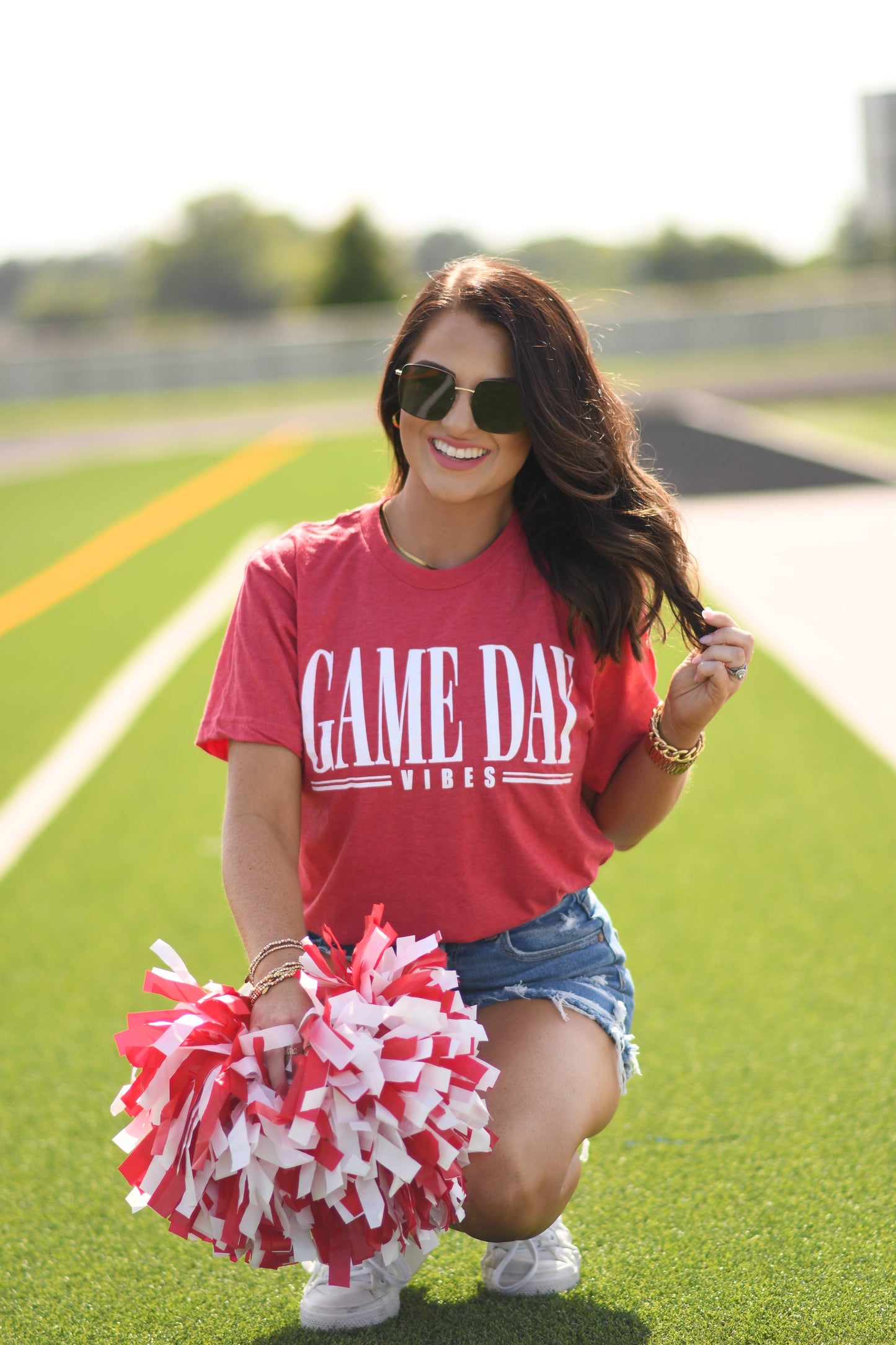 RTS Red Game Day Vibes Tee