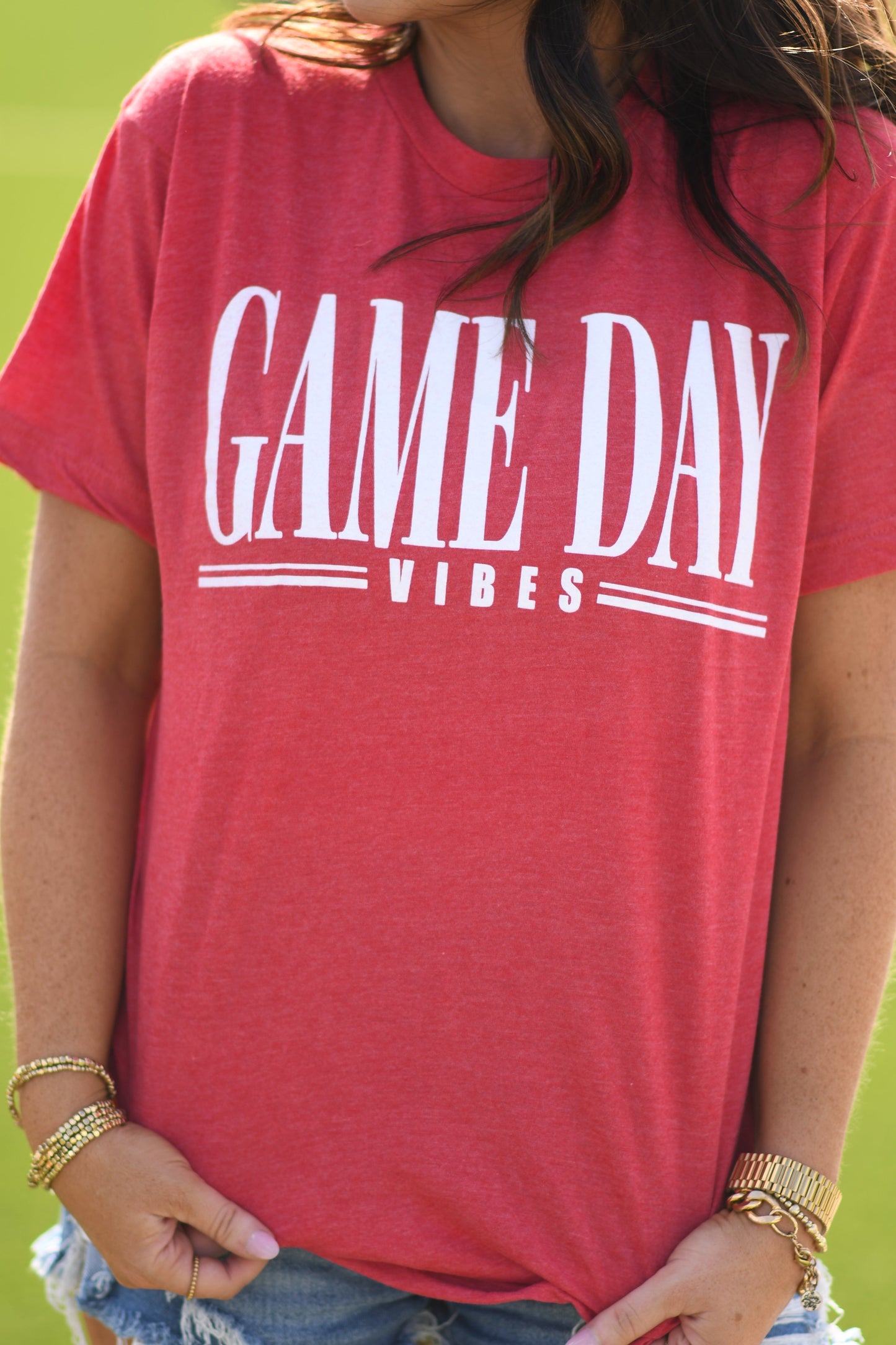 RTS Red Game Day Vibes Tee