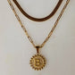 Double Chain Initial Necklace