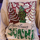 RTS Beige Christmas Tree Junkie Corded Crew