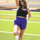 *SALE* Purple school Spirit Shorts