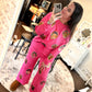 Pink Sequin Turkey Set