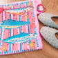 Colorful Coastal Fish Graphic Tee | Southern Beachy Summer Shirt | Bright Serape Fish Tee | Boutique Graphic T-Shirt