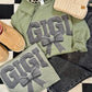 Gigi Faux Yarn Bow Tee/Sweatshirt