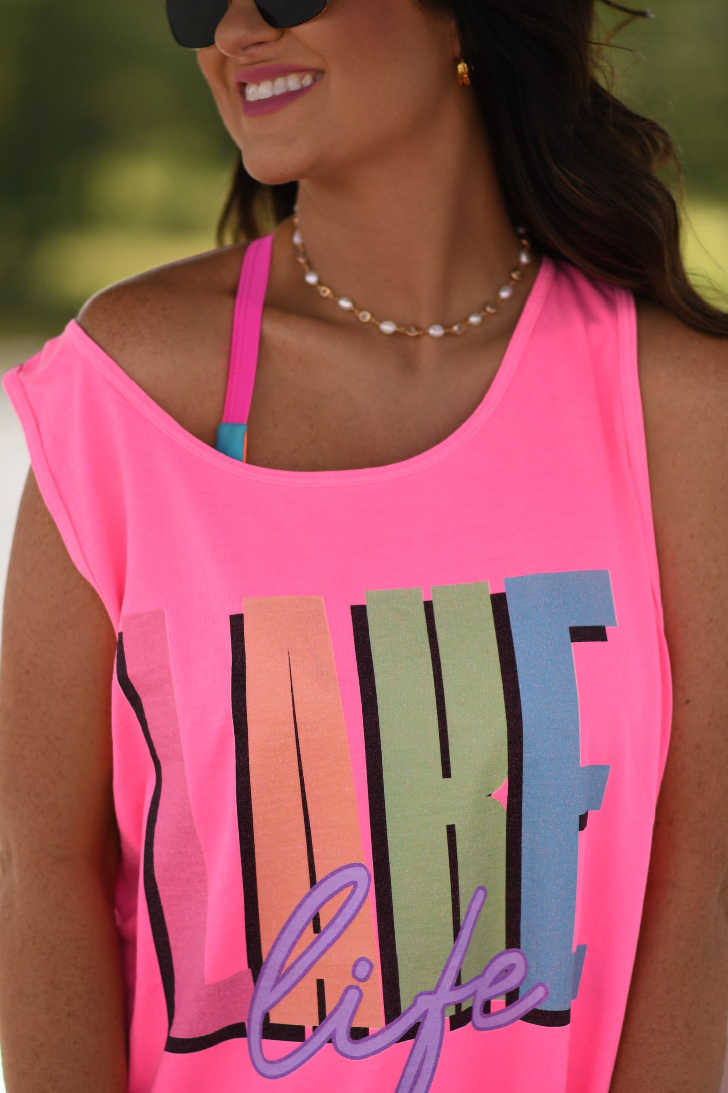 Lake Life Block Tank/Tee