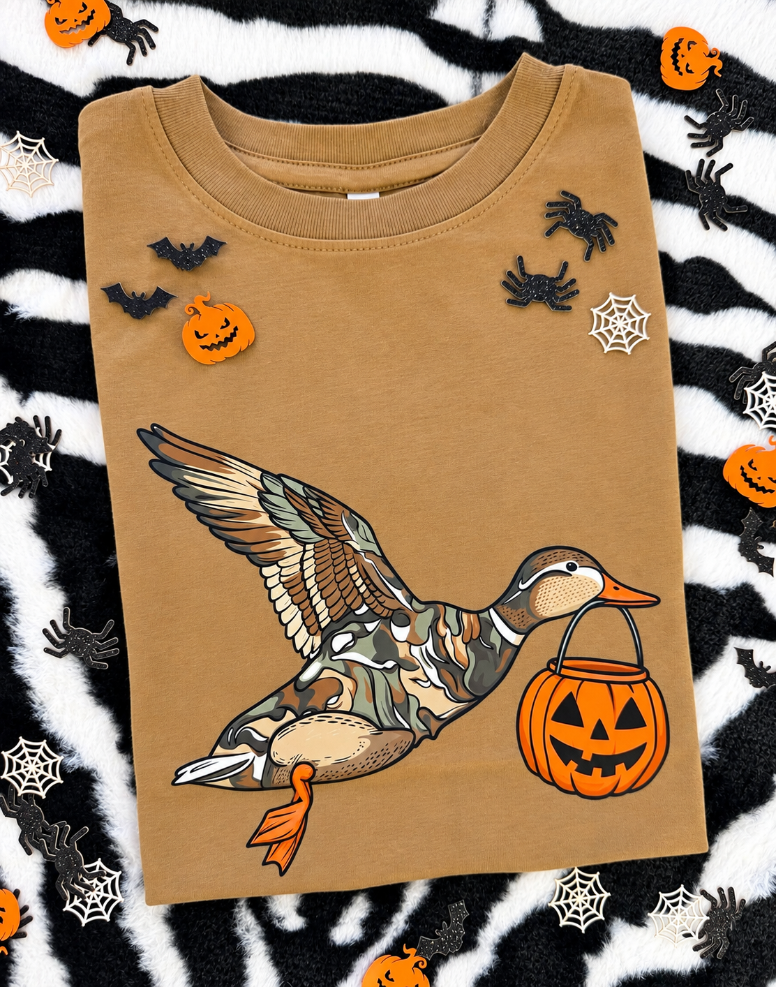 Camo Halloween Duck Tee