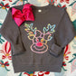 Neon Rudolph Tee/Sweatshirt
