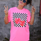 Checkered Cherries Tee