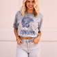 Disco Cowboys Helmet Acid Tee