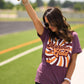 Maroon and Gold Retro Tee