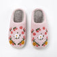 Pink Floral Slippers *CIJ Special*