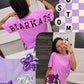 Bearkats custom varsity back tee or crewneck