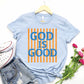 God Is Good Stripe Tee