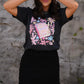 Just A Girl Who Loves Jesus Floral Tee